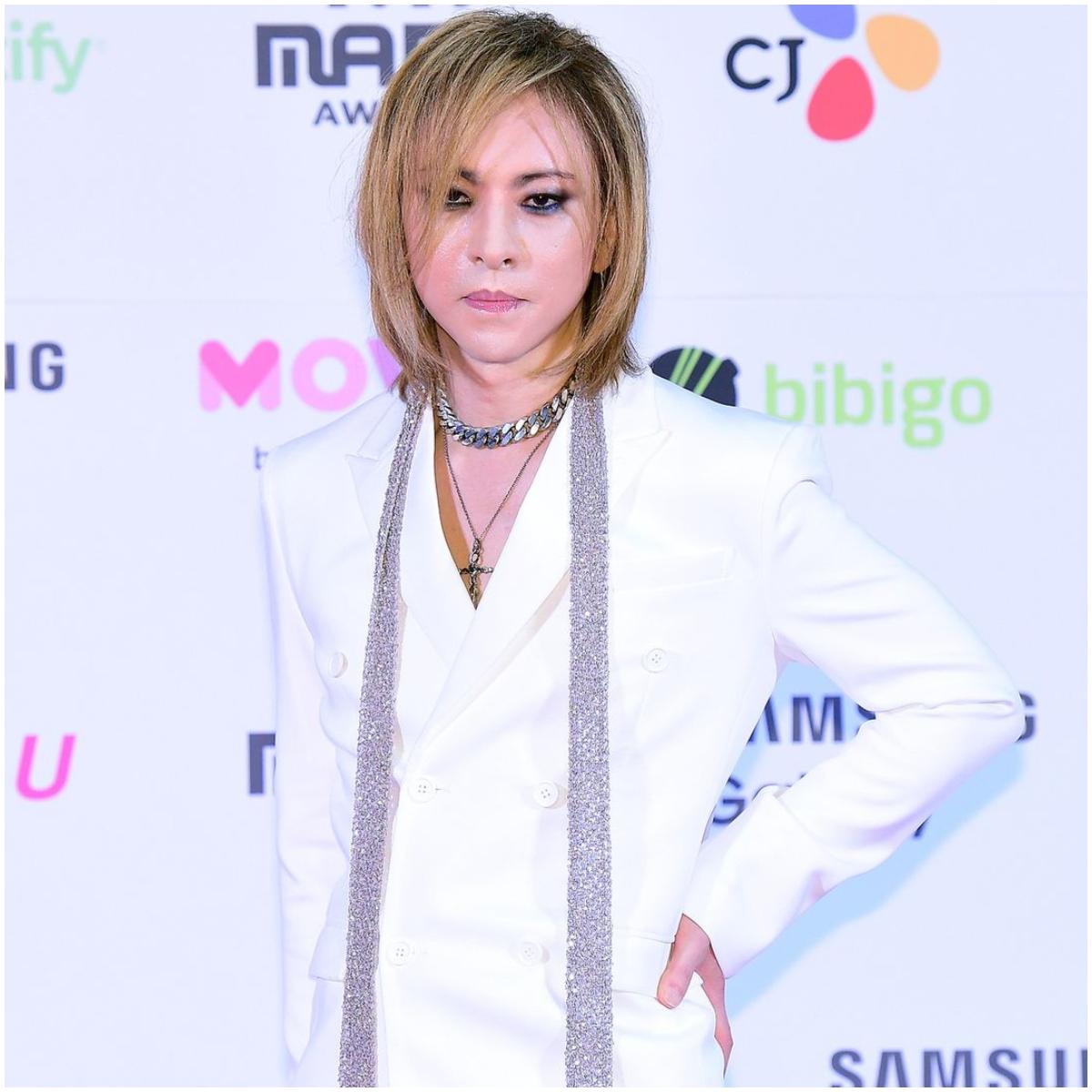 Yoshiki, 58, one of the most influential musicians and composers in Japanese history, was also at the event