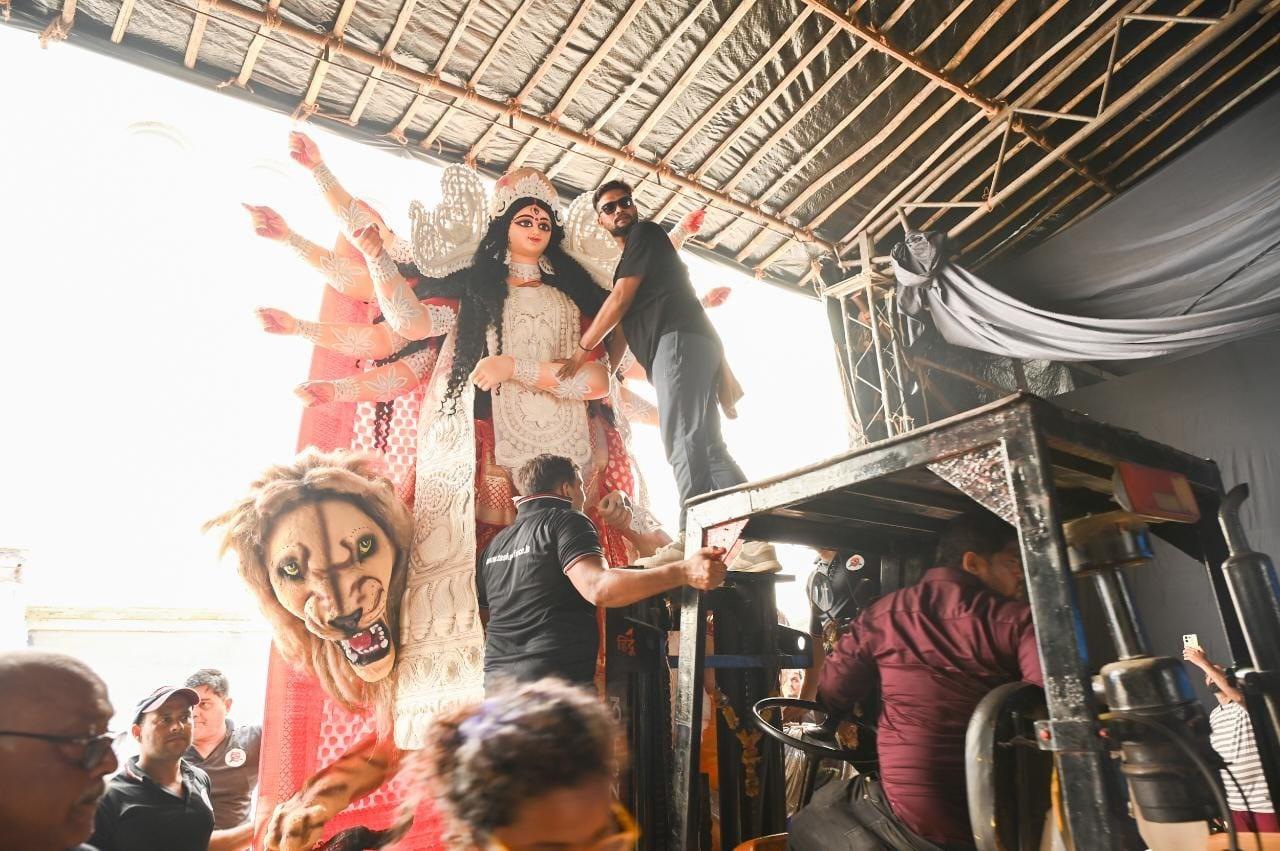 The North Bombay Sarbojanin Durga Puja Samiti said that the theme of 