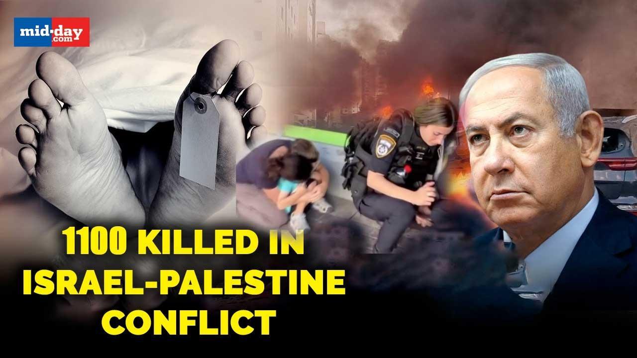 Hamas Attack: Israel-Palestine conflict claims atleast 1,100 lives 