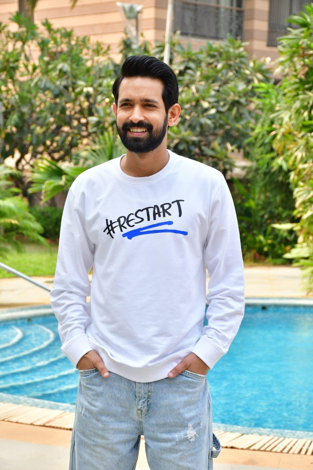 Vikrant Massey was snapped in the city
