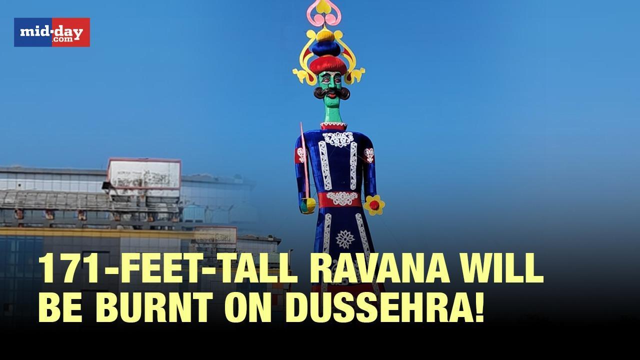 Dussehra 2023: 171-Feet-Tall Ravana effigy to be burnt in Panchkula 