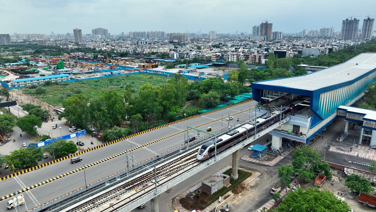 The under-construction Regional Rapid Transit System (RRTS) Corridor, being built for a semi-high-speed regional rail service named 'RAPIDX' by the National Capital Region Transport Corporation (NCRTC), is a joint venture company of the Centre with the governments of Delhi, Haryana, Rajasthan and Uttar Pradesh