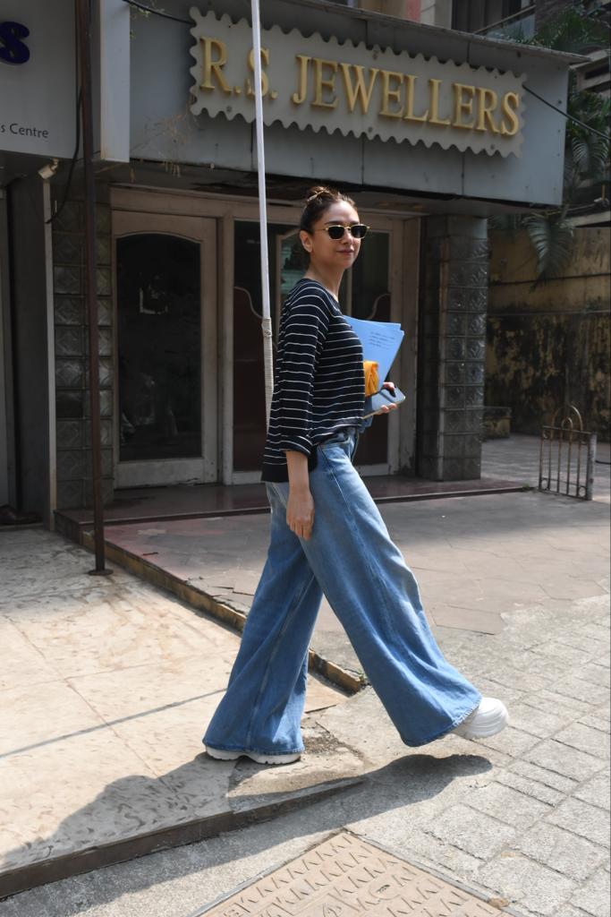 Aditi Rao Hydari was snapped as she went out and about in the city