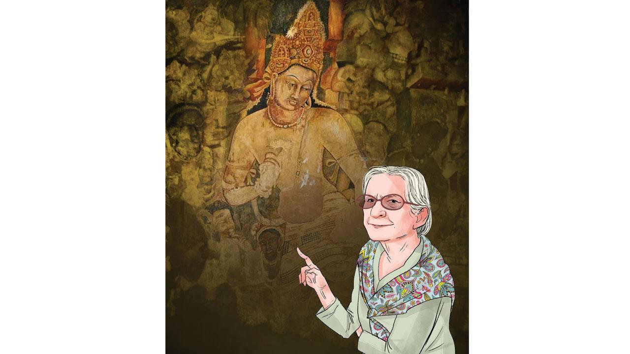 Amma goes to Ajanta
