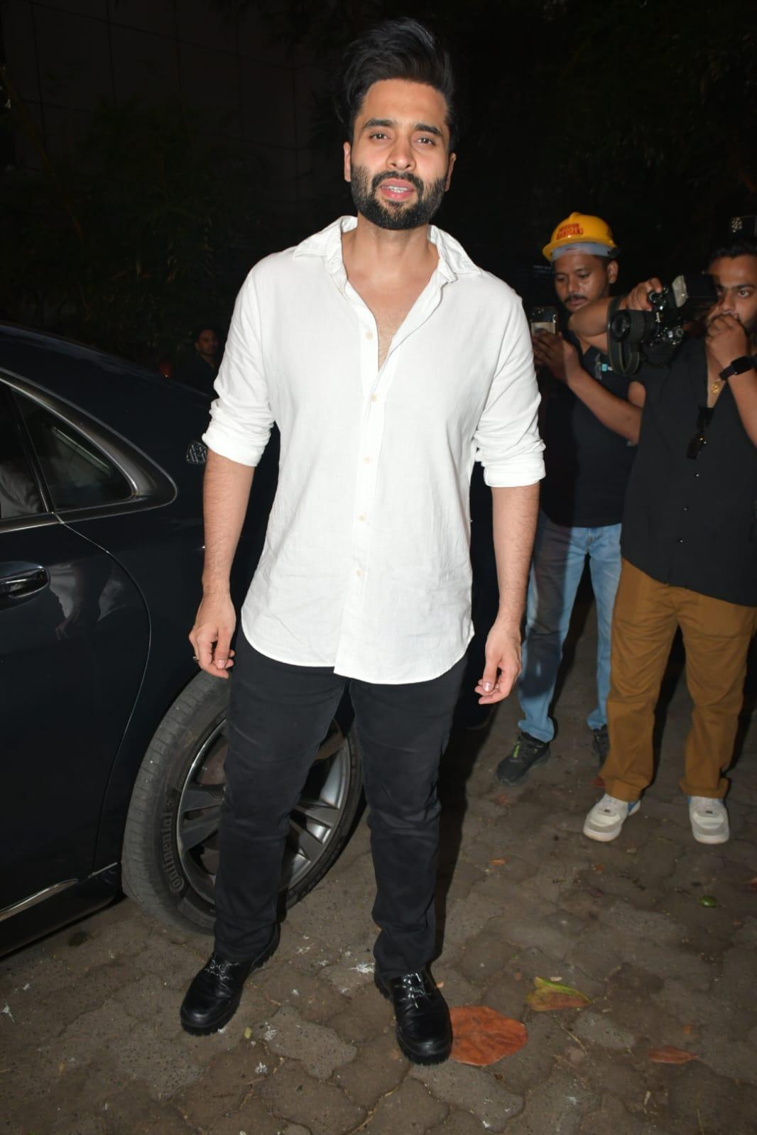 Jackky Bhagnani also attended the celebrity screening of Akshay Kumar's 'Mission Raniganj'