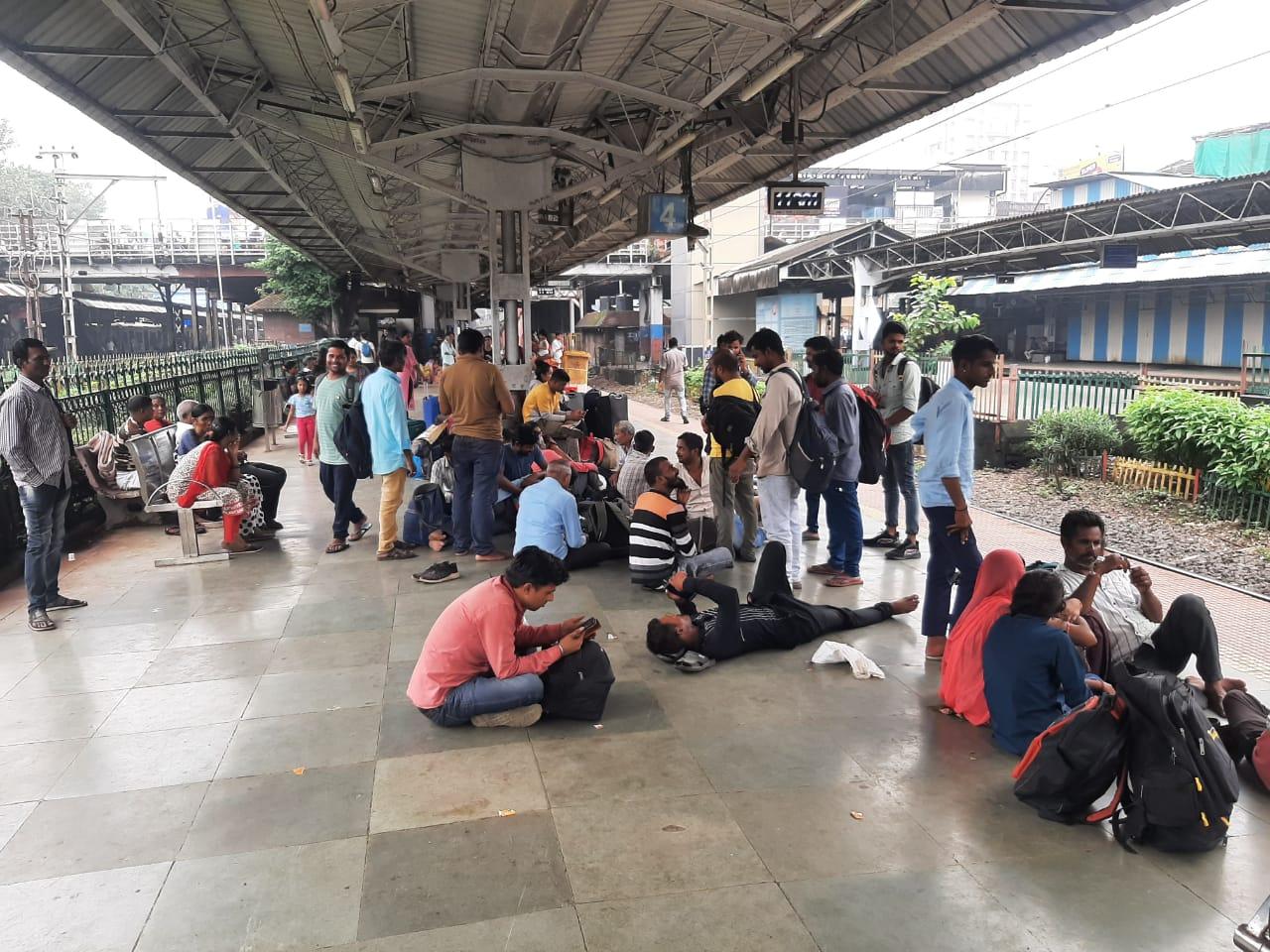 Central Railway Chief Public Relations Office (CPRO) Shivraj Manaspure said four wagons, including a brake van, of the freight train, headed to Vasai (in Palghar district) from Panvel (in Raigad district), derailed on the Panvel-Kalamboli section at around 3.05 pm