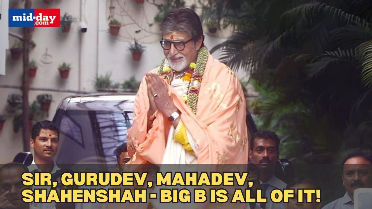 Amitabh Bachchan Birthday: Big B Is God For His Fans!