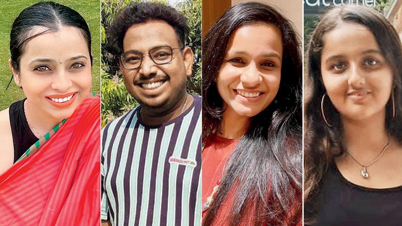 Shweta D’Souza, Navel Nazareth, Dhanishta Shah and Vanshi Khakhar