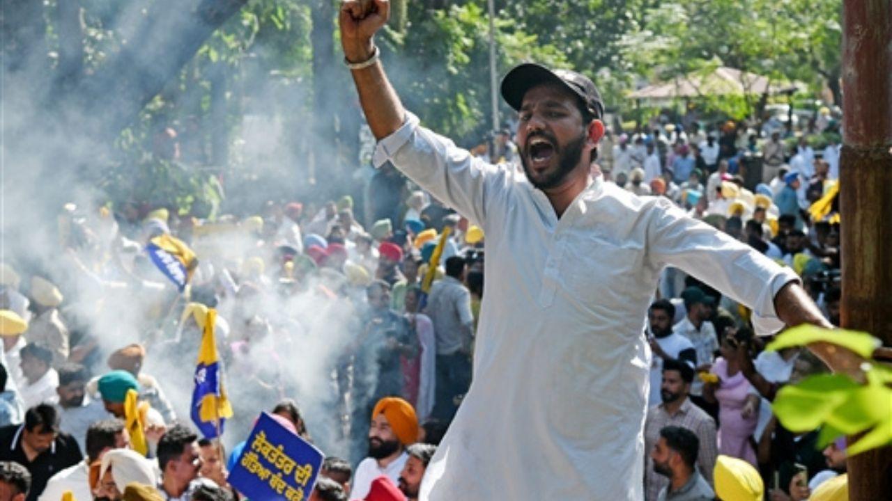 Delhi Chief Minister Arvind Kejriwal condemned the arrest of Sanjay Singh, calling it 