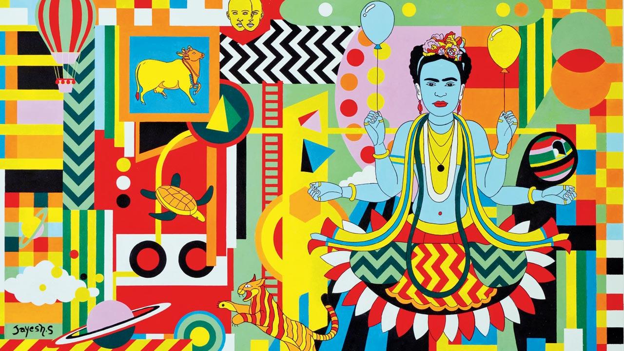 Tenderness of Frida Devi. Pics Courtesy/Tao Art Gallery