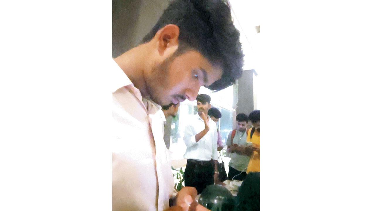 Aakash Rathod, the salesperson who spoke to mid-day