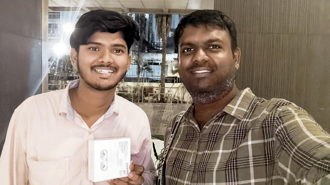 Aakash Rathod and the reporter