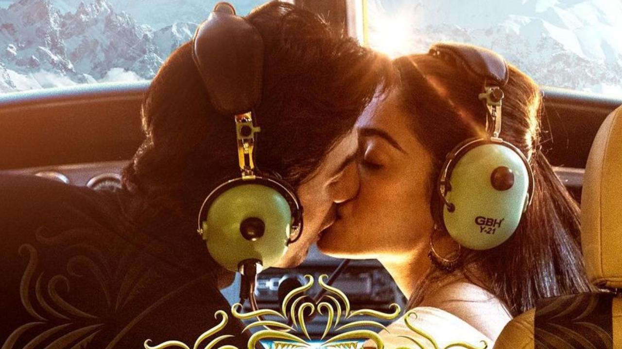 Rashmika Mandanna and Ranbir Kapoor share a passionate kiss in the new 'Animal' poster