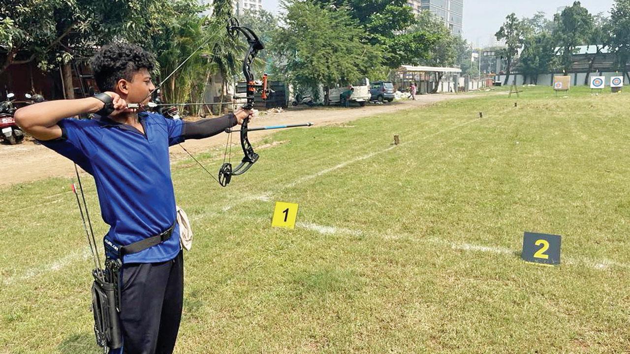 An archery tournament in progress. Pics/Sayyed Sameer Abedi