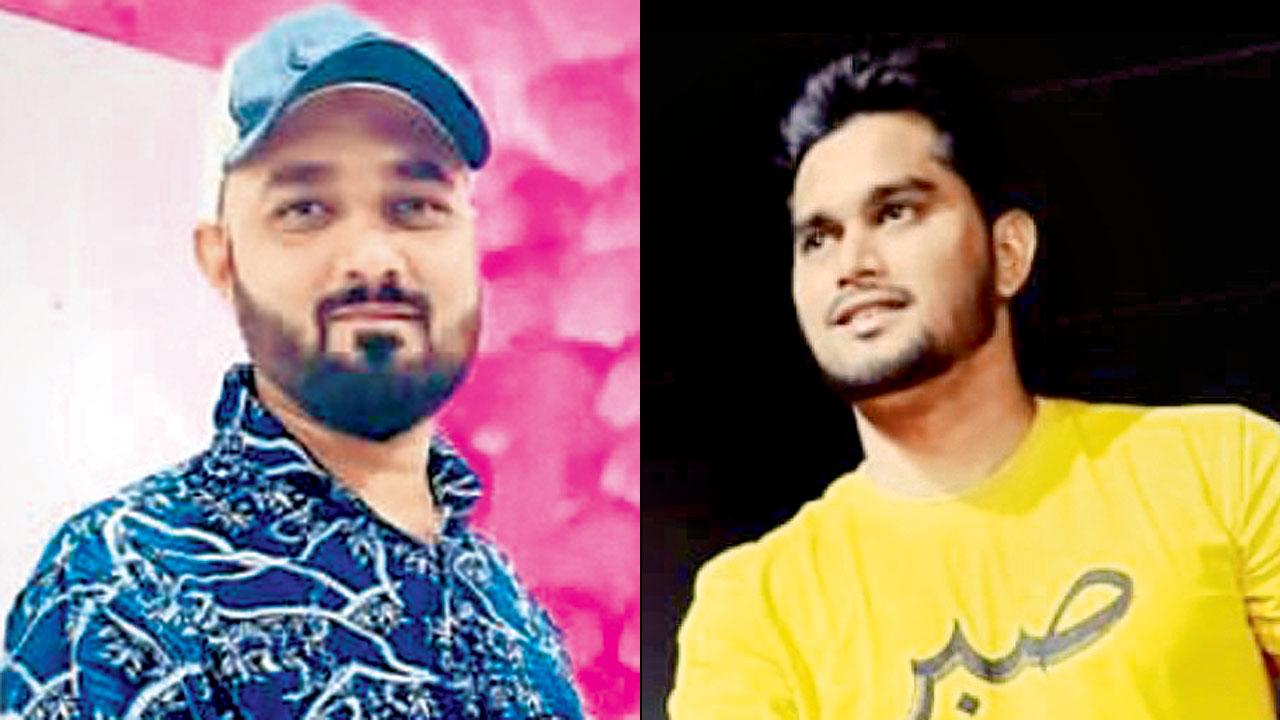 Azim Aslam Sayed, who was shot dead by the accused; Firoz Rafiq Shaikh, the victim who had to be hospitalised after the attack