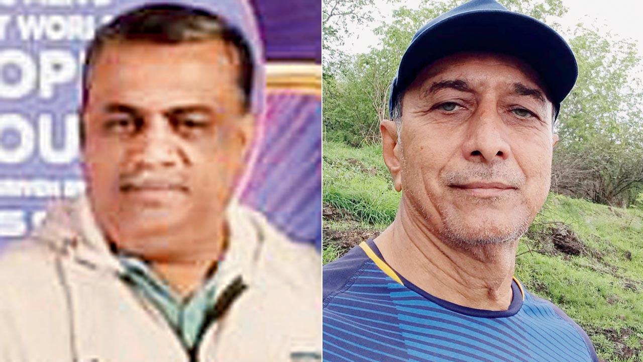 Shubhendra Bhandarkar. Pic/Mandar Tannu; (right) Vasudev Oak