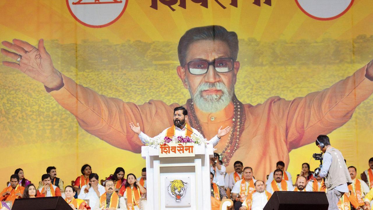 Mumbai: Uddhav Thackeray has betrayed his father, says CM Eknath Shinde