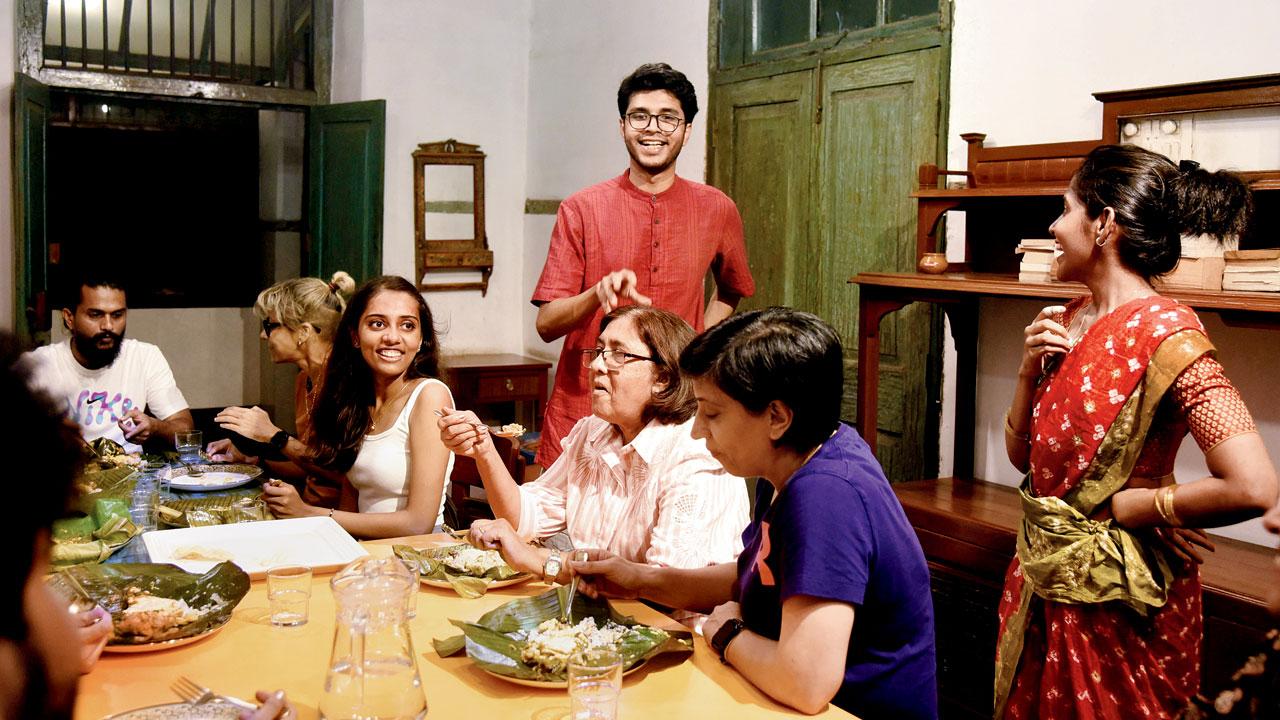 Immersive theatrical dining is an experience that stays with you long after the meal is over. Pics/Atul Kamble