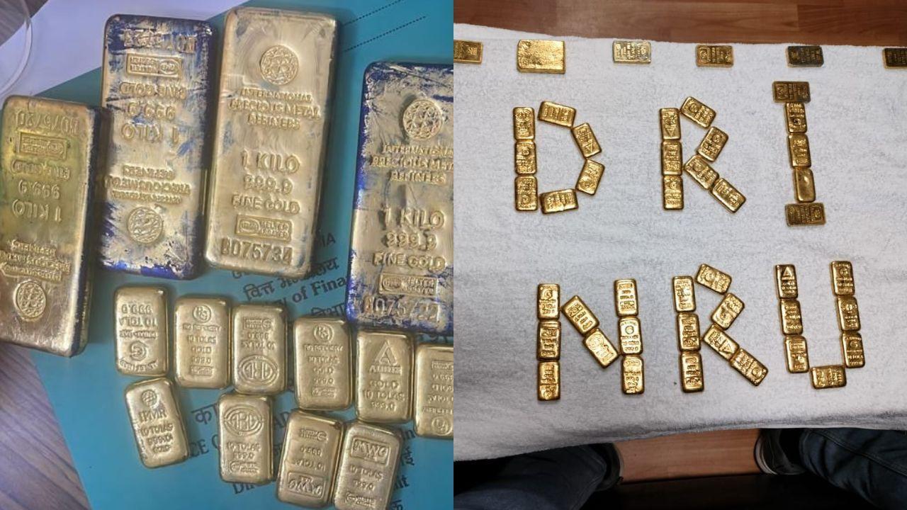 DRI busts gold smuggling syndicate, seizes 31.7 kg of gold valued at Rs 19 crores