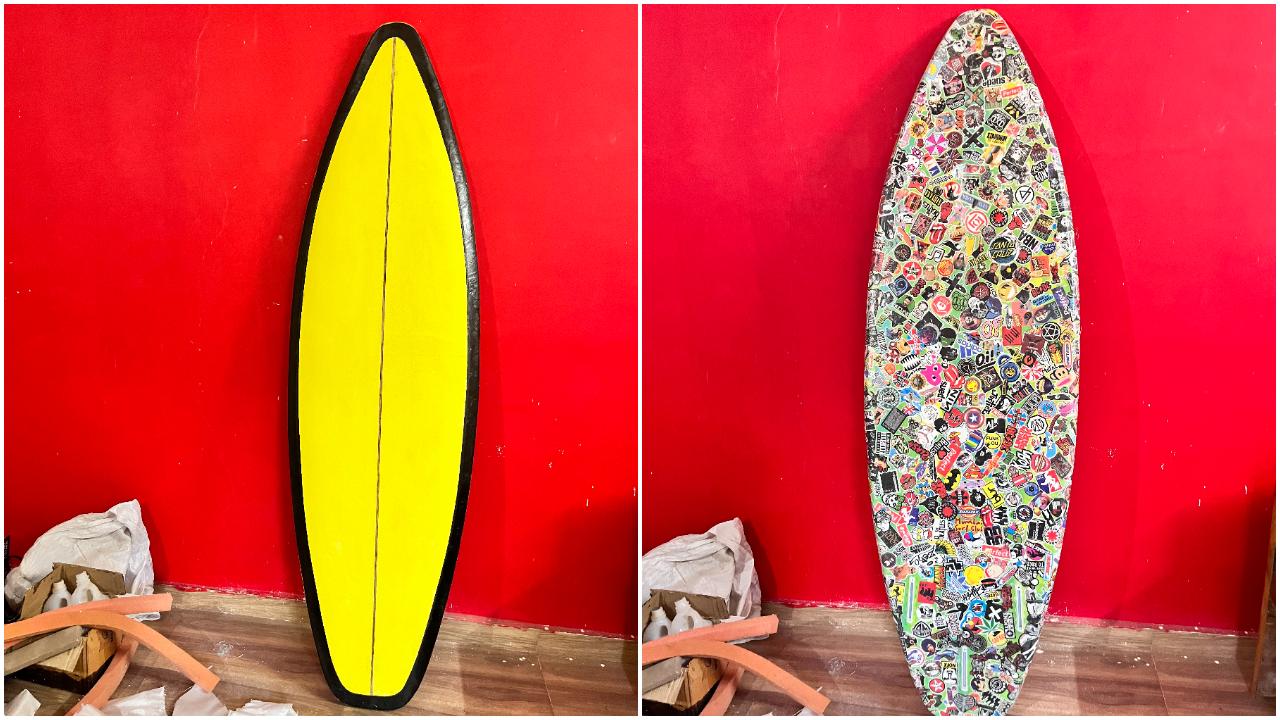 Right from sourcing the plywood for his rocker (the curve of the surfboard) to hunting for the foam – he sourced every single material and made it on his own. This isn’t a one-off attempt for Manjrekar, as he has also rented a beachside place in Arnala when he started making his first surfboard. Manjrekar says shaping the board is a very therapeutic activity for him and intends to continue making surfboards. There are many people have asked him to make boards for them, but none have confirmed it; the prices for the boards he intends to make are Rs 30,000 onwards. 