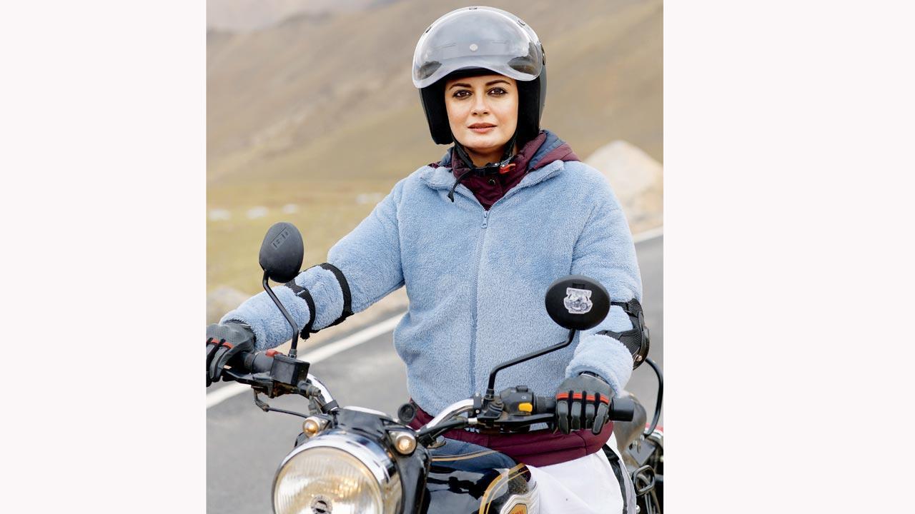 Exclusive: Dia Mirza on her experience of learning to ride a motorbike