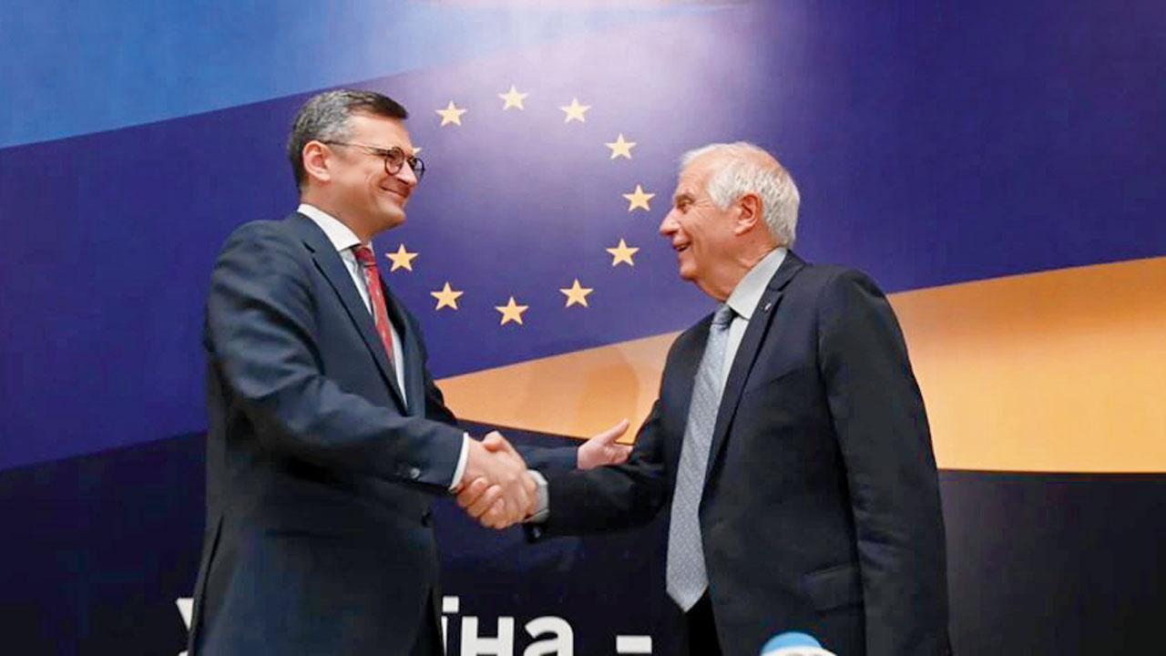 Top European diplomats meet in Kyiv in support