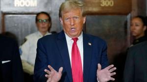 Donald Trump returns to civil fraud trial, witness Michael Cohen absent