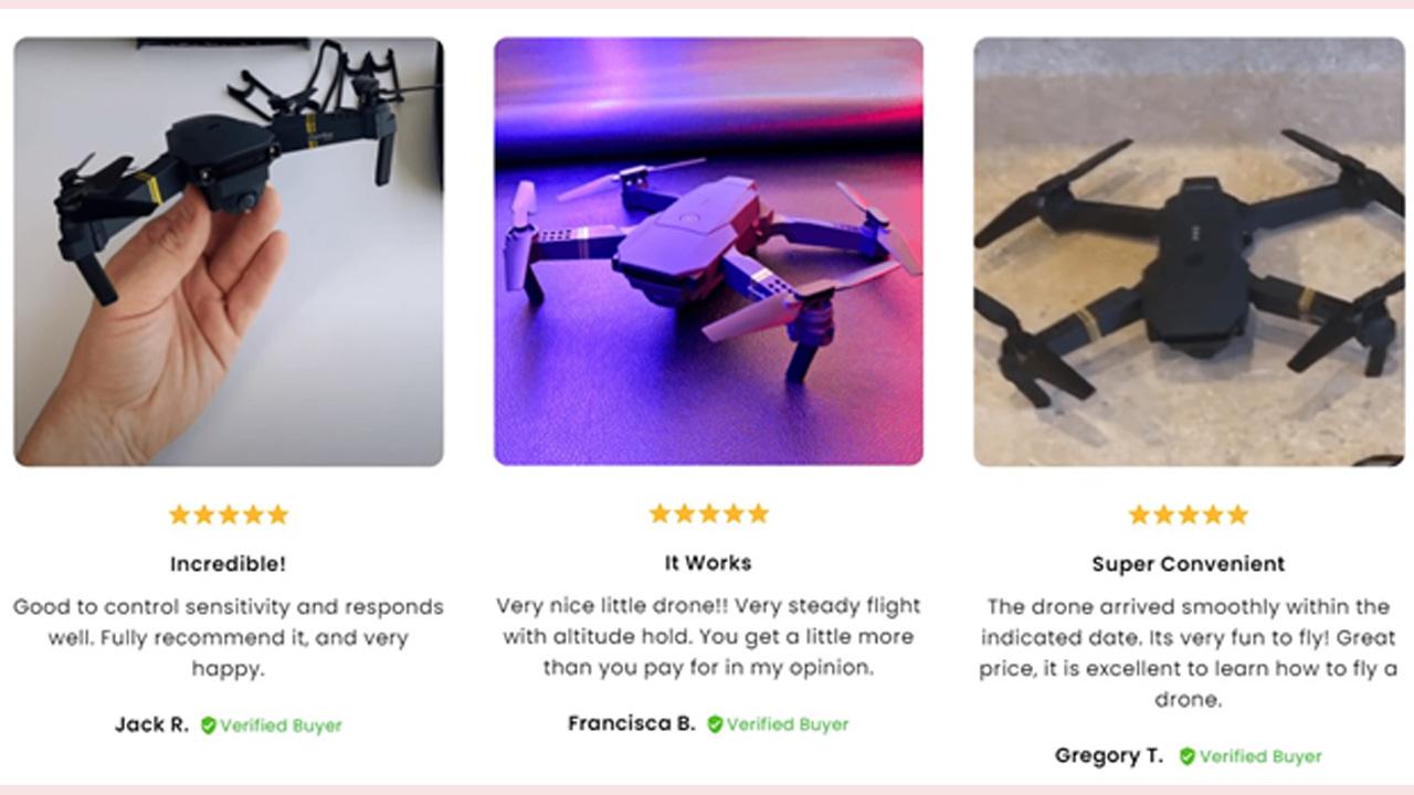 Black Falcon Drone Reviews SCAM WARNING Buyers Beware