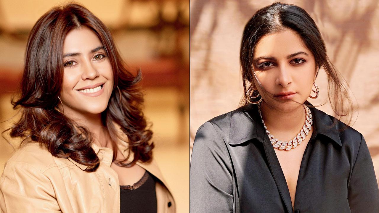 Ektaa R Kapoor and Rhea Kapoor