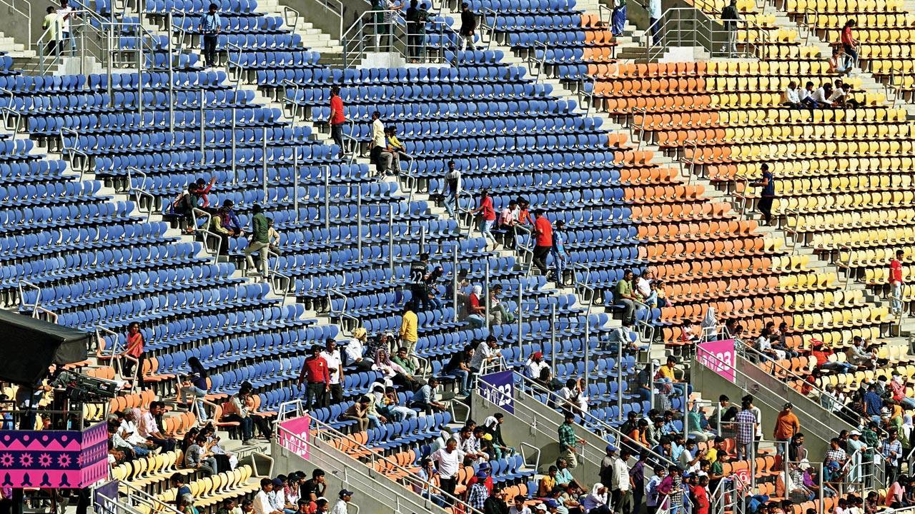 Even Melbourne 2015 was not a full house!