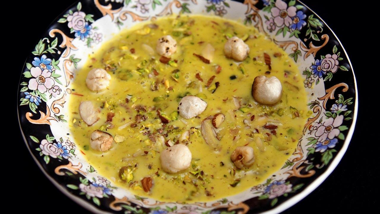 Makhana kheer  