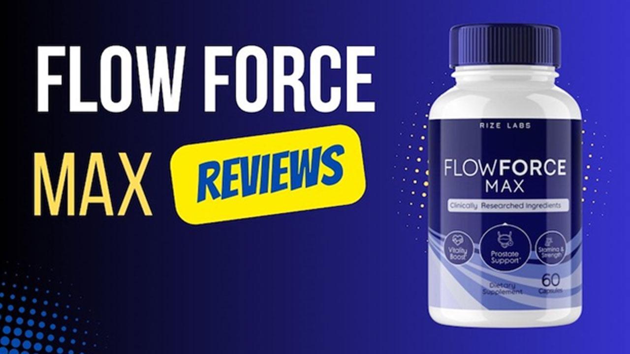 FlowForce Max Reviews (TRUTH EXPOSED) Fake Flow Force Max Prostate Supplement or Legit? 