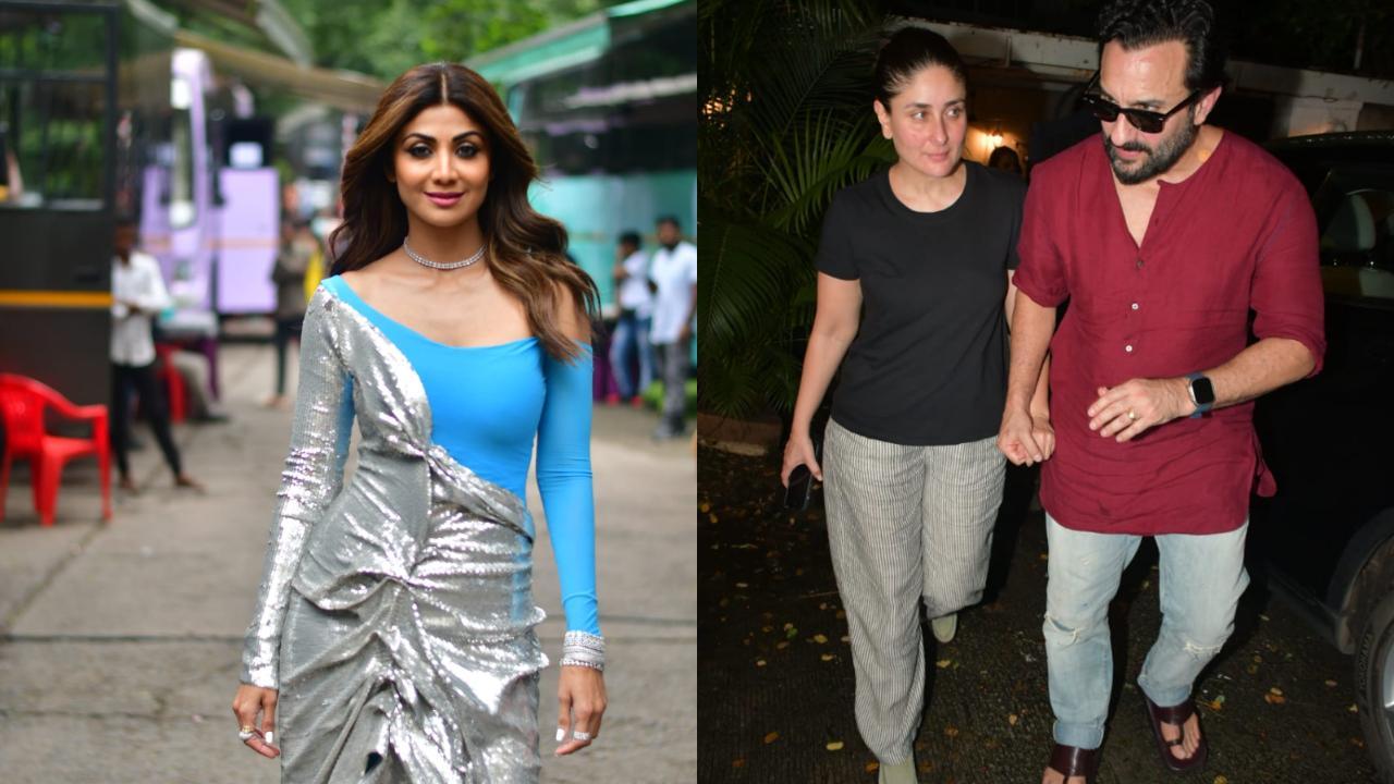 Spotted in the city: Shilpa Shetty, Saif Ali Khan, Kareena Kapoor and others