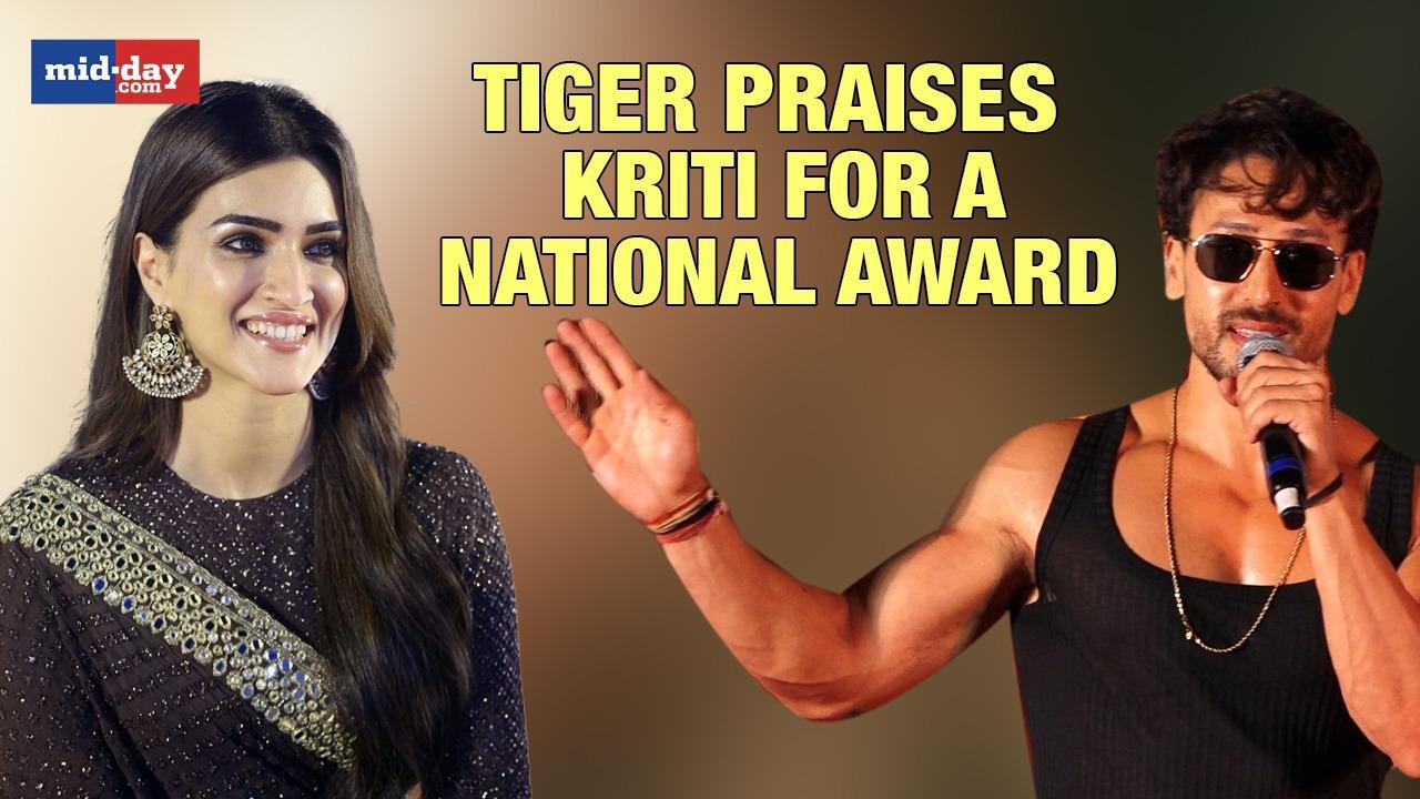 Tiger Shroff Congratulates Kriti Sanon For Winning A National Award For Mimi