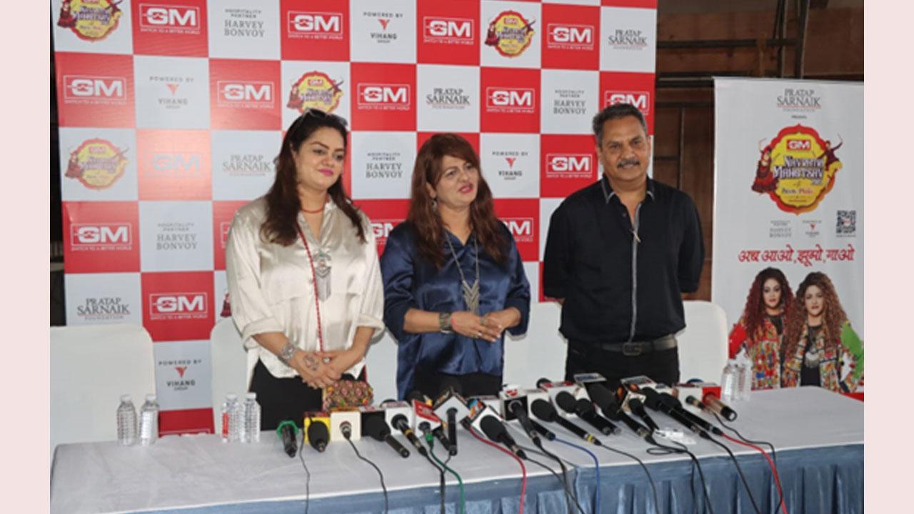 GM Navratri Mahotsav with Preety and Pinky: A Grand Celebration of Culture and Music