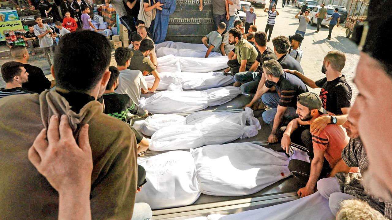 Palestinians got seven hours of ‘safe passage’ to leave Gaza