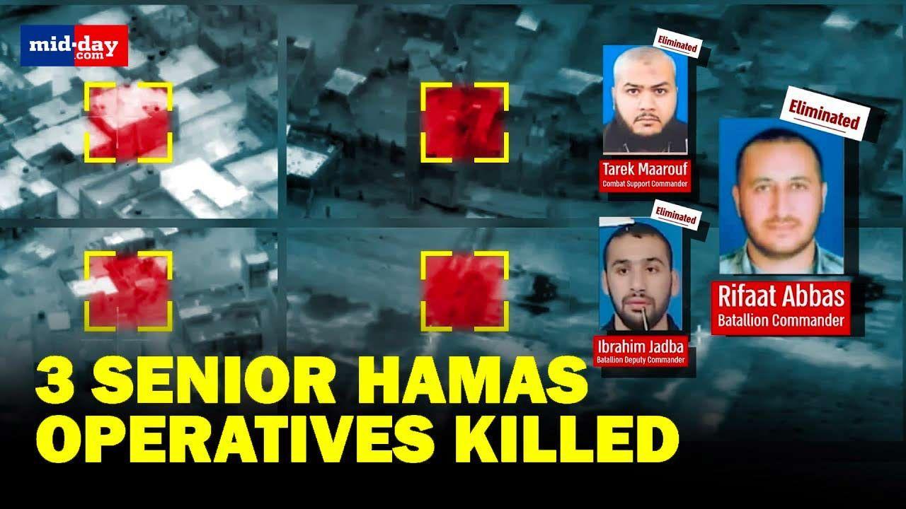  IDF eliminates 3 senior Hamas operatives in Daraj Tuffah Battalion