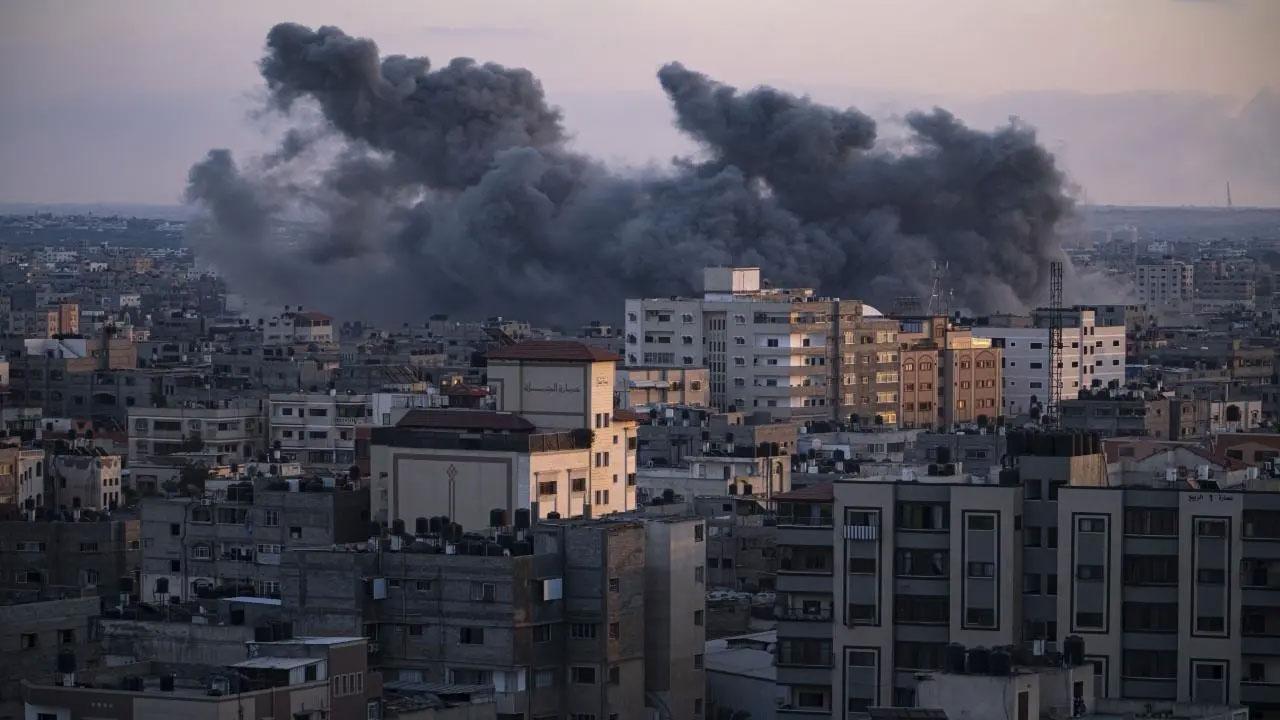 Hamas frees two Americans amid Israeli airstrikes
