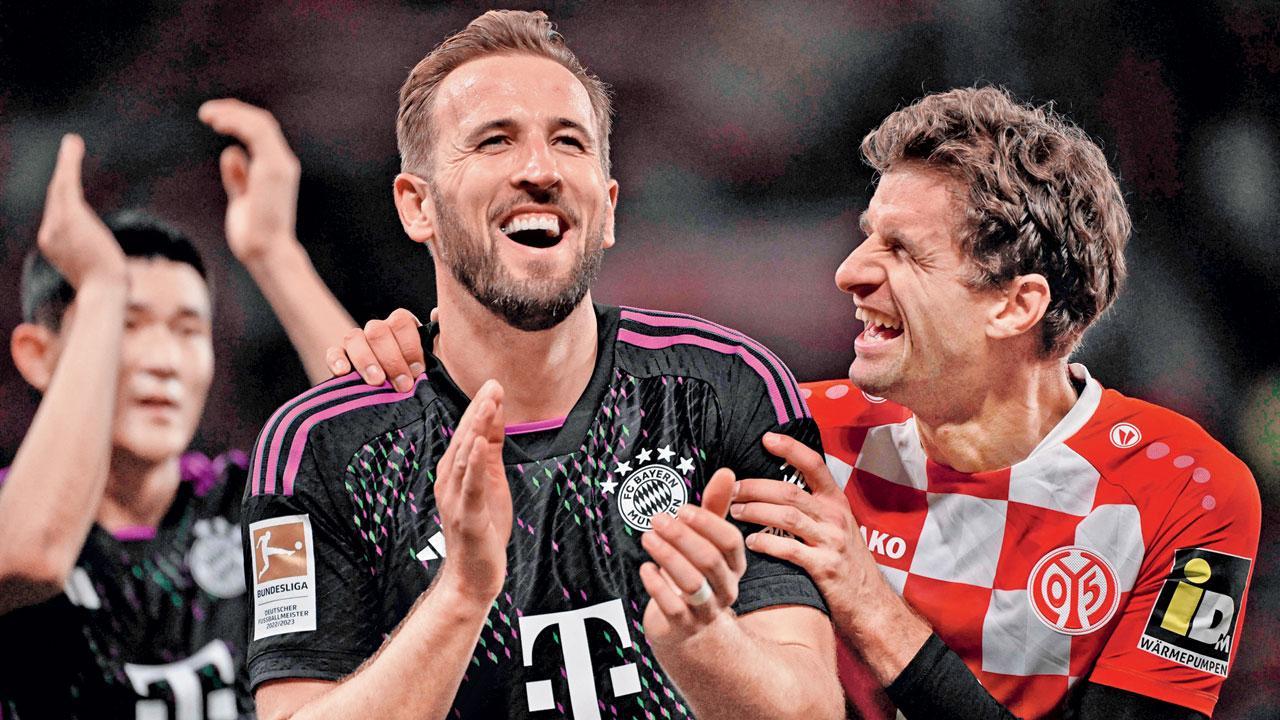 Kane scores as Bayern win 3-1 at Mainz