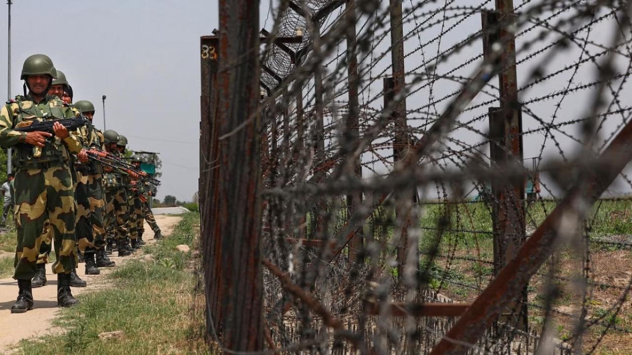 Two BSF personnel injured as Pakistan Rangers open fire along IB in J&K
