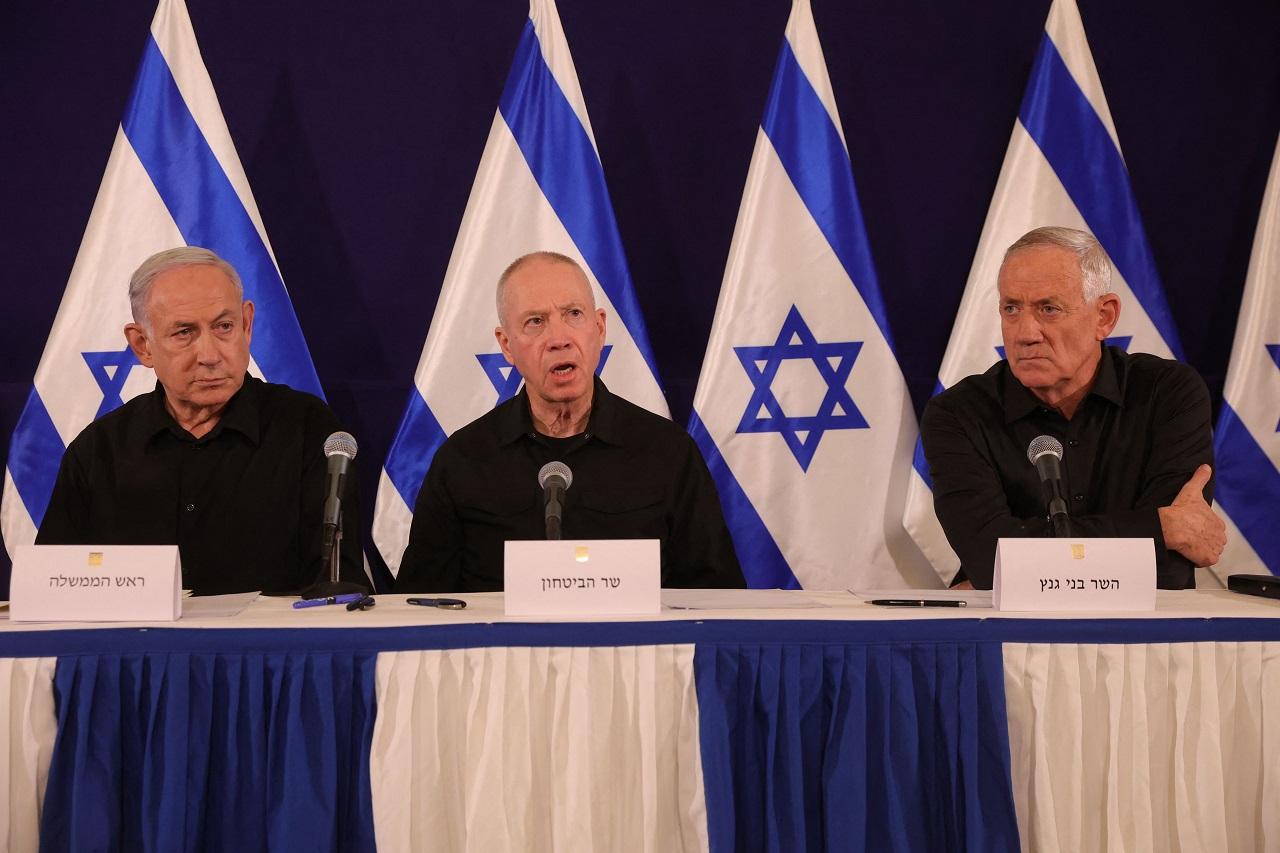 At the start of the Cabinet meeting, Netanyahu said, We are in the midst of the war. We have set the clear goal of destroying Hamas's military and governing capabilities. We are doing this systematically, according to the statement posted by Israel Prime Minister's Office on X