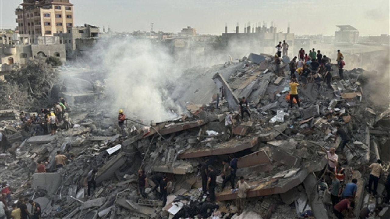 Israeli Prime Minister Benjamin Netanyahu rejected calls for a cease-fire, indicating a determination to eliminate Hamas' ability to govern Gaza and threaten Israel following an earlier violent incident on October 7.