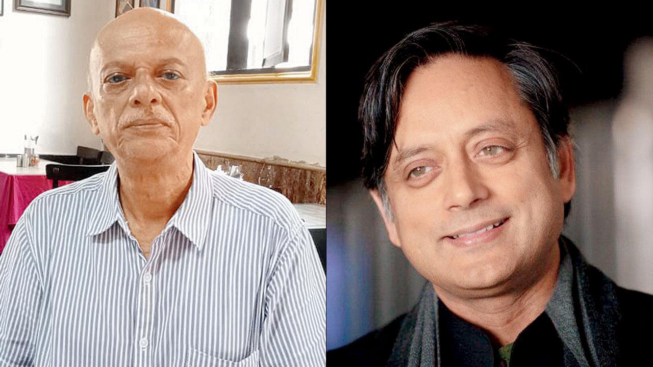 Joseph Zacharias and Shashi Tharoor