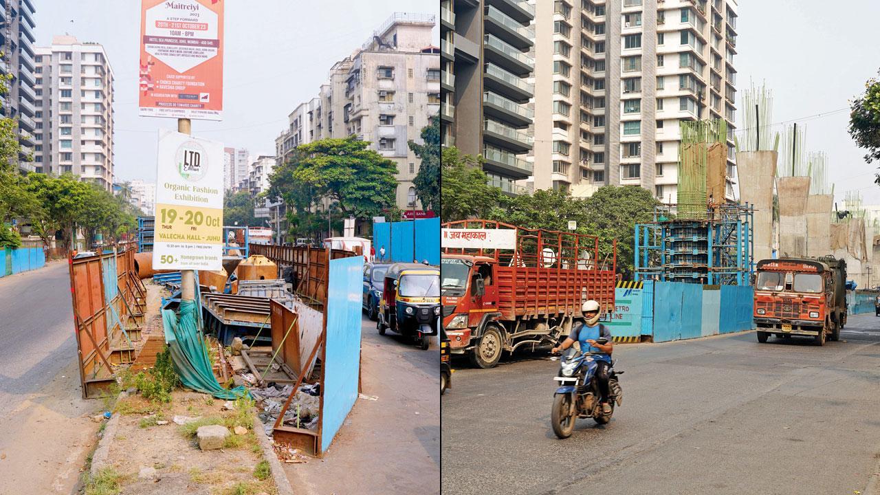Juhu flyover to go under Mumbai Metro 2B line Juhu flyover to go under Mumbai Metro 2B line