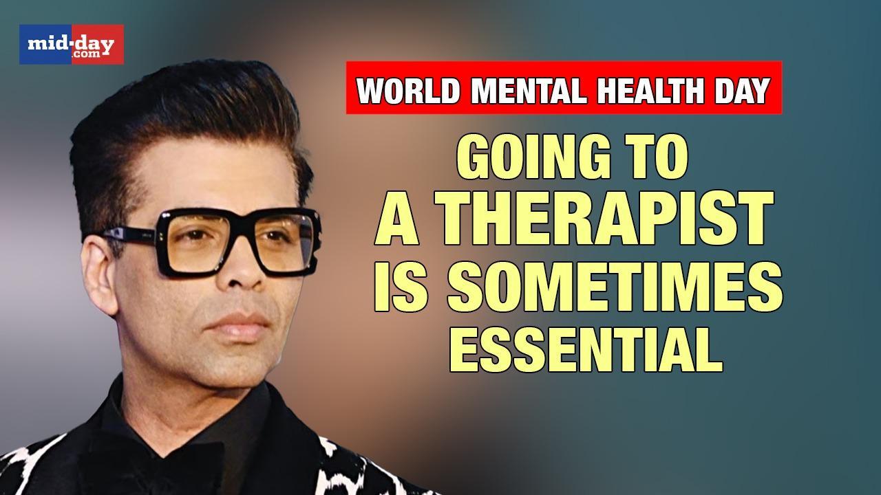 World Mental Health Day 2023: Three Things That Helped Karan Johar Fight Trauma 
