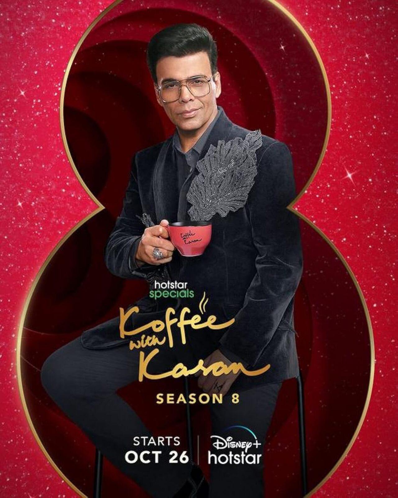 The first episode of Koffee With Karan 8 premiered on Disney+ Hotstar at the stroke of midnight