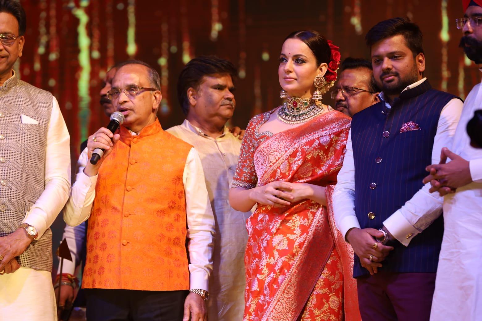 The decision to entrust Kangana Ranaut with this iconic role was made by the committee as a nod to the recently passed Women's Reservation Bill in the Parliament. 