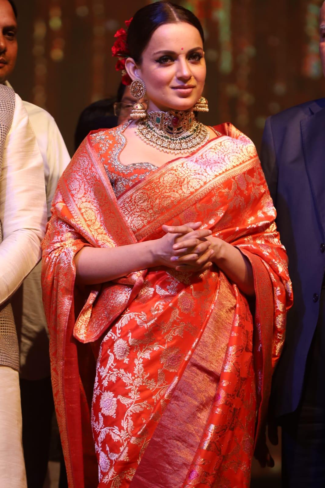 Kangana Ranaut made history by being the first woman in 50 years to perform Raavan Dahan at Lav Kush Mela