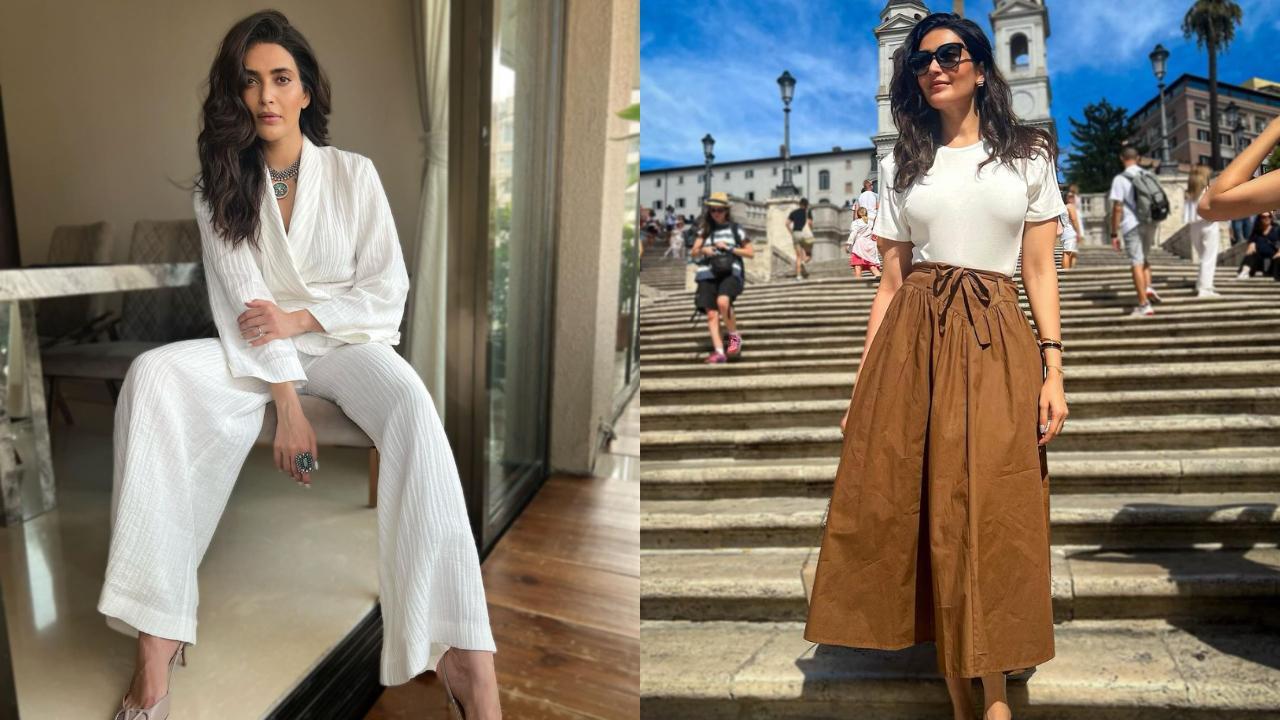 Chic co-ord sets to casual dresses: Karishma Tanna-inspired office wear