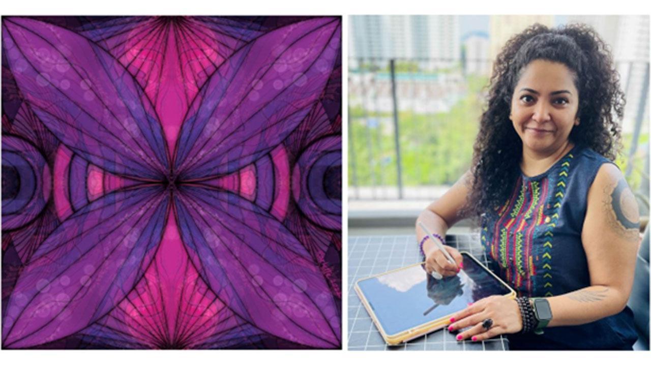 ESOTERIC ABSTRACT ART” I Art Exhibition by contemporary artist Karlette Joseph in Jehangir